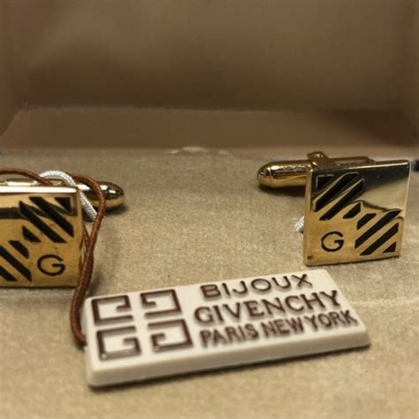 givenchy cufflinks vintage